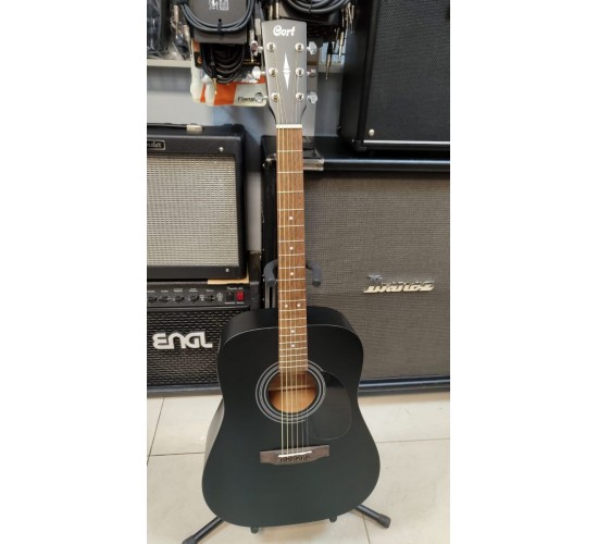 Cort AD810 BKS TAтрансакустическаягитара,корпусдредноут,цветчерныйматовый
