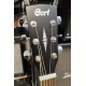 Cort AD810 BKS TAтрансакустическаягитара,корпусдредноут,цветчерныйматовый