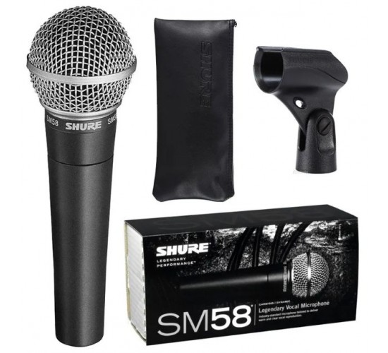 Shure SM58 LC Динамический вокальный микрофон