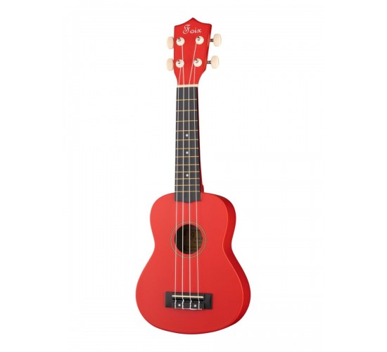 Foix FTQW-UK21-RD Укулеле сопрано, красный