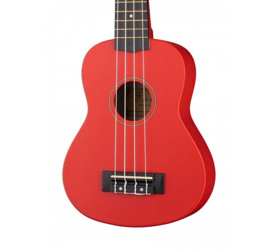 Foix FTQW-UK21-RD Укулеле сопрано, красный