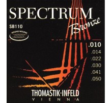 Thomastik SB110 Spectrum Bronze Комплект струн для акустической гитары, сталь/бронза, 010-050