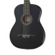 Foix FCG-2039CAP-BK-MAT Классическая гитара с чехлом, ремнем, тюнером, черная матовая
