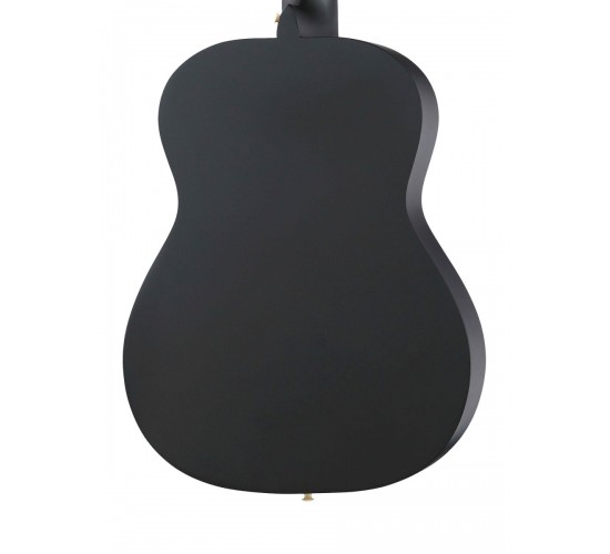 Foix FCG-2039CAP-BK-MAT Классическая гитара с чехлом, ремнем, тюнером, черная матовая