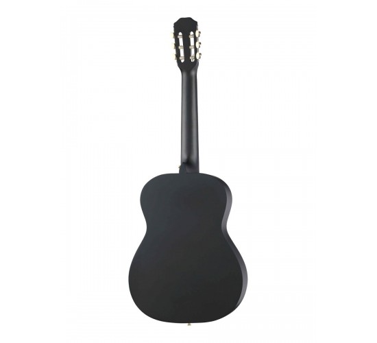 Foix FCG-2039CAP-BK-MAT Классическая гитара с чехлом, ремнем, тюнером, черная матовая