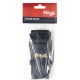 Stagg BJA006BK нейлоновый гитарный ремень с регулировкой длины, цвет черный