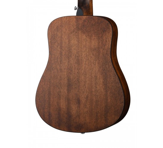 Cort EARTH MINI OP w_bag акустическая гитара с чехлом, корпус  3/4 дредноут, цвет Open pore