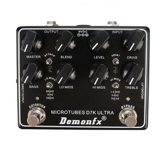 Demonfx MICROTUBES D7K Ultra Analog Bass Preamp басовый преамп