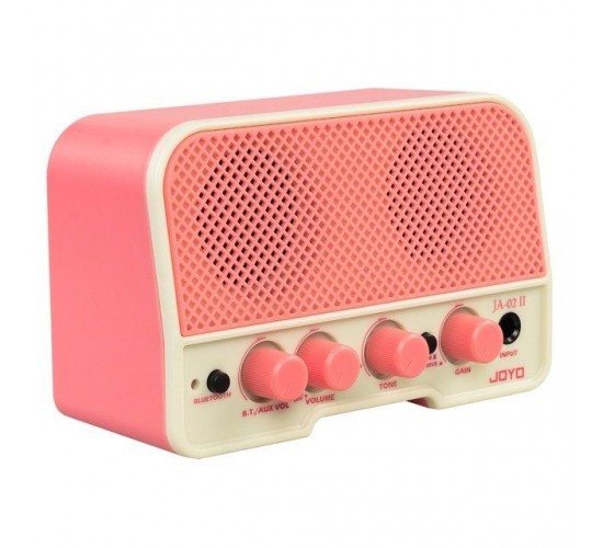 Joyo JA-02-II-pink Комбоусилитель гитарный, 5Вт, розовый
