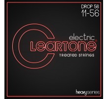 Cleartone 9456 Heavy Series Комплект струн для электрогитары, никелированные, с покрытием, 11-56