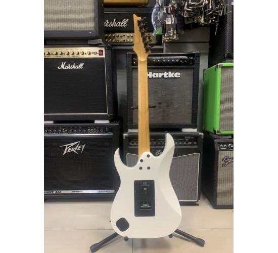 Ibanez Prestige RG2450MZ GW электрогитара, цвет белый, Япония 2010 USED