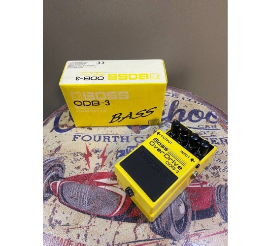 Boss ODB-3 педаль-овердрайв для бас-гитары USED