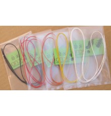 Провод для распайки одножильный стандарт 26AWG, изоляция пвх, красный