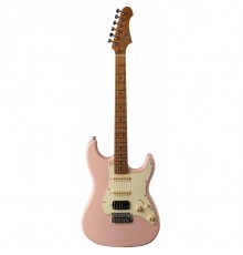 JET JS-400 PK электрогитара, Stratocaster, цвет shell pink (розовый)