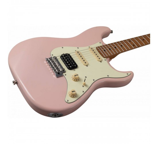 JET JS-400 PK электрогитара, Stratocaster, цвет shell pink (розовый)
