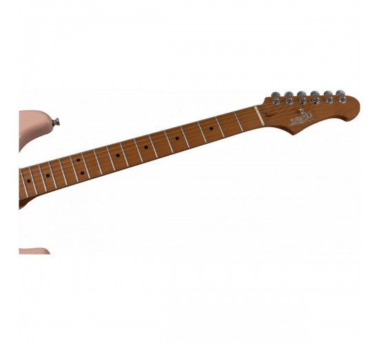 JET JS-400 PK электрогитара, Stratocaster, цвет shell pink (розовый)