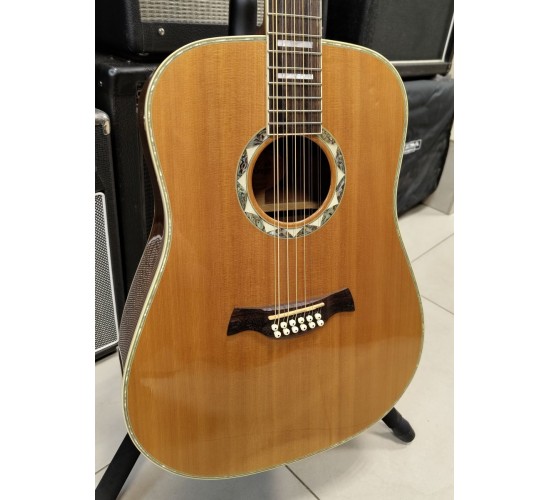 Crafter D24-12/N акустическая гитара 12-струнная, Корея USED