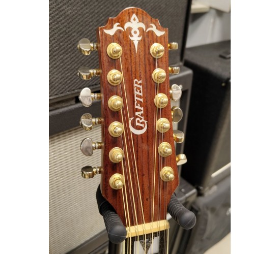 Crafter D24-12/N акустическая гитара 12-струнная, Корея USED