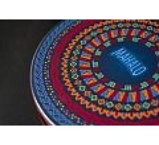 Mahalo MPJ1CC Тревел кахон с подструнником, дизайн Circle
