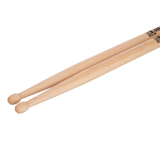 HUN 10101001025 Natural Series Rock Барабанные палочки, орех гикори, деревянный наконечник