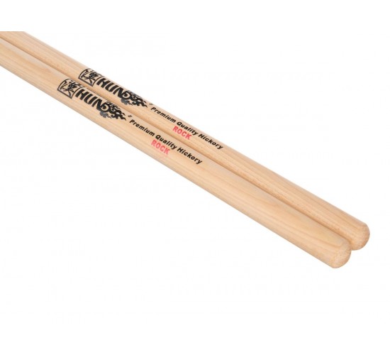 HUN 10101001025 Natural Series Rock Барабанные палочки, орех гикори, деревянный наконечник