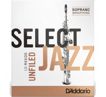 Rico Select Jazz unfiled №3H Трости для сопрано саксофона (10 шт)