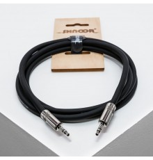 Shnoor MJMJ-S-1m Кабель акустический 3,5мм male - 3,5мм male (стерео), 1м