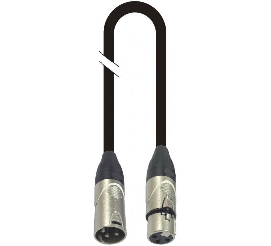 Force FMC-05/1,5 Шнур микрофонный XLR (F) - XLR (M) (1,5мх6мм)