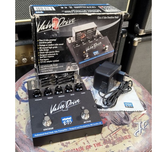 EBS ValveDrive Tube Preamp Pedal басовый ламповый предусилитель USED
