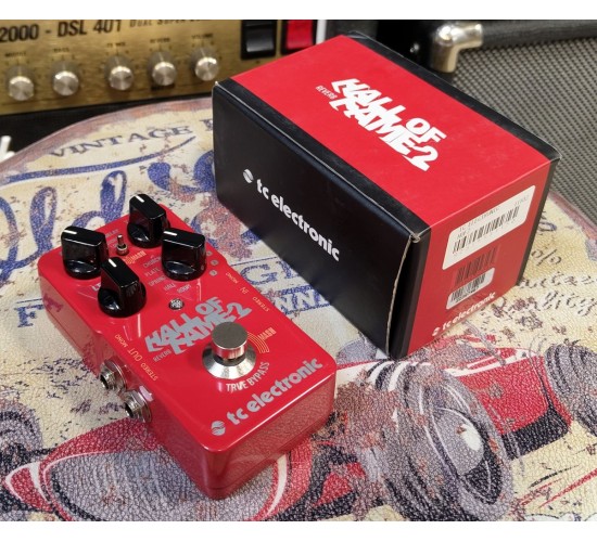 TC Electronic Hall Of Fame 2 Reverb гитарная педаль - ревербератор USED