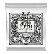 Ernie Ball 1535 5я струна для классической гитары.серебрянная оплётка калибр .036