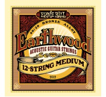 Ernie Ball 2012 струны для 12стр. акуст.гитары Earthwood 80/20 Bronze 12 Medium (11-11.15-15.24w-10.30-14.42-22w.52-28)