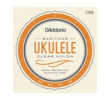 D'Addario EJ65B Pro-Arte Комплект струн для укулеле баритон, посеребренные
