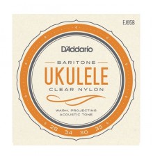 D'Addario EJ65B Pro-Arte Комплект струн для укулеле баритон, посеребренные
