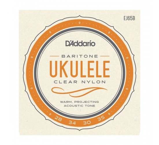 D'Addario EJ65B Pro-Arte Комплект струн для укулеле баритон, посеребренные
