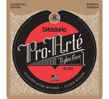 D'Addario EJ45 PRO ARTE Струны для классической гитары нейлоновые Normal