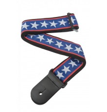Planet Waves 50A10 Тканный ремень для гитары, рисунок «Stars & Stripes»