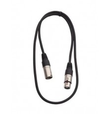 Rockcable RCL30301 D6 Микрофонный кабель XLR(М) XLR( F) 1метр.