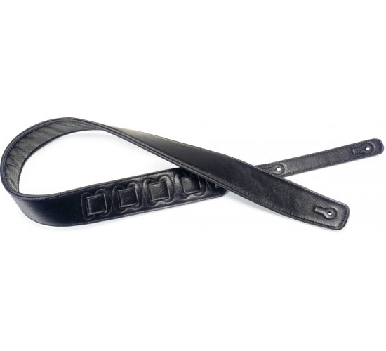 Stagg SPFL 30 BLK L гитарный кожаный ремень, размер XL, широкий