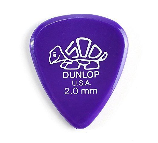Dunlop Delrin 500 Медиатор, толщина 2,00мм