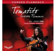 Savarez T50R Flamenco Tomatito Комплект струн для классической гитары, норм.натяжение, посеребр.