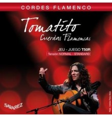 Savarez T50R Flamenco Tomatito Комплект струн для классической гитары, норм.натяжение, посеребр.