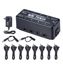 Rowin LEF-329 Mini Power Supply блок питания для гитарных эффектов на 8 выходов
