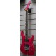 Grass Roots ESP G-HR-72QM электрогитара, цвет Thru Pink, Корея USED