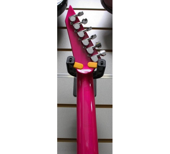 Grass Roots ESP G-HR-72QM электрогитара, цвет Thru Pink, Корея USED