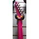 Grass Roots ESP G-HR-72QM электрогитара, цвет Thru Pink, Корея USED