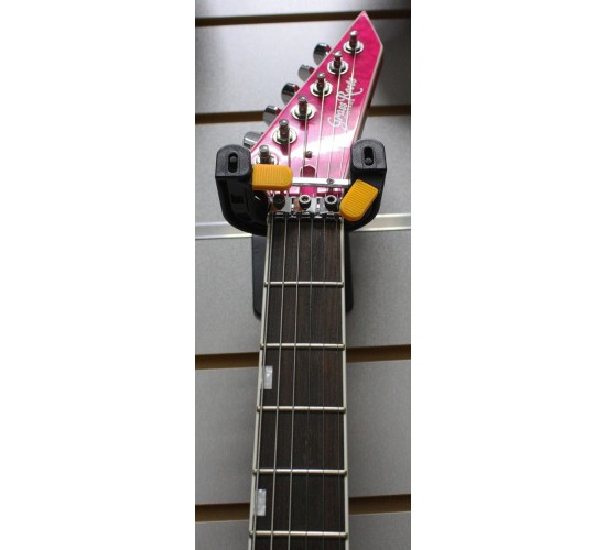 Grass Roots ESP G-HR-72QM электрогитара, цвет Thru Pink, Корея USED