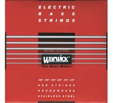Warwick 42401 M6 струны для 6-струнного баса Red Label 25-135, сталь