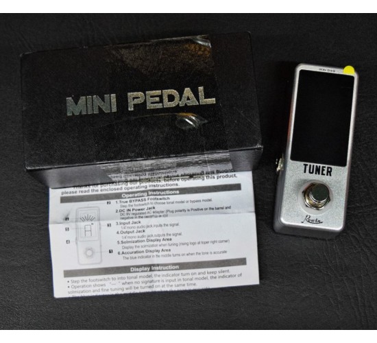 Rowin Tuner LT-910 гитарная педаль-тюнер