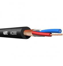 Klotz MC2000SW микрофонный профессиональный кабель, 2х0,22мм2, диаметр: 6.5мм, черный